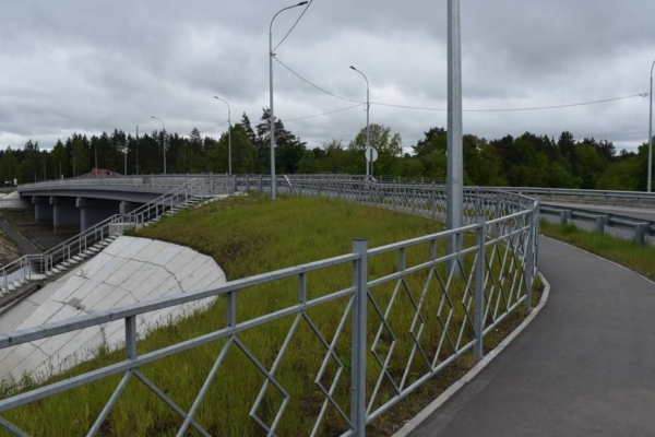 Мост через Ипуть построили в брянском Сураже