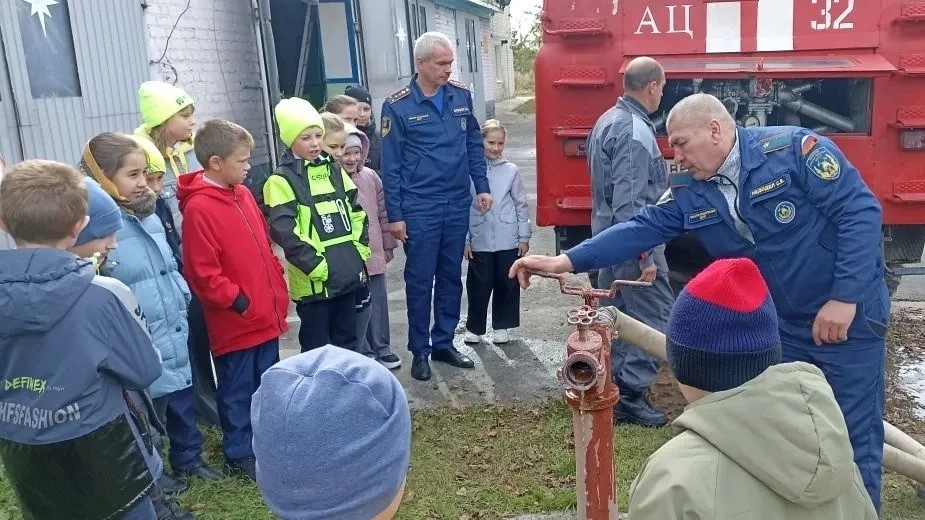 Урок культуры безопасности от пожарных