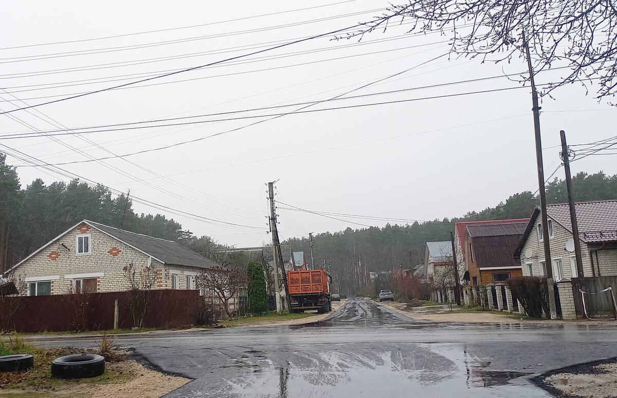 Капремонт улицы Звёздной в брянской Жуковке завершен