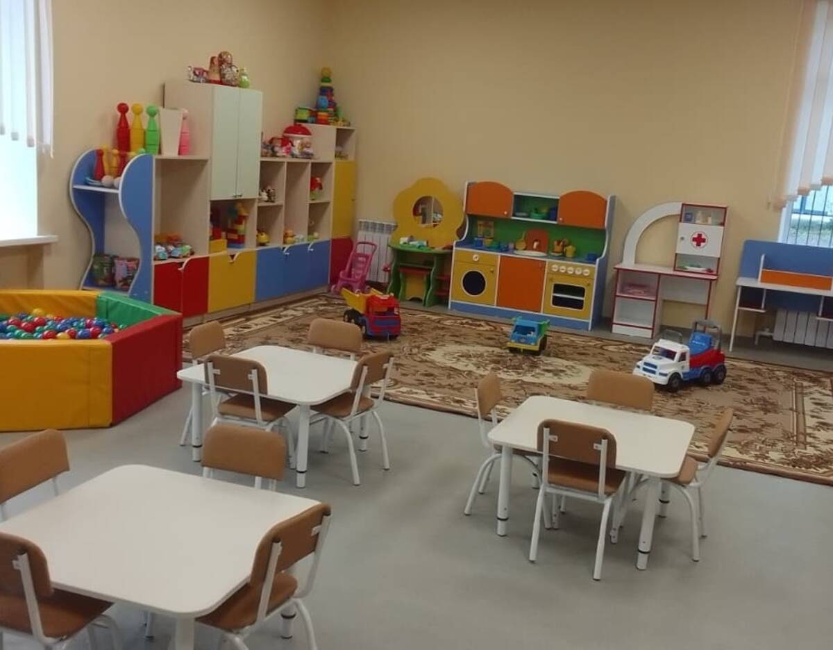 В брянском селе Меленск завершается капремонт детского сада «Солнышко»