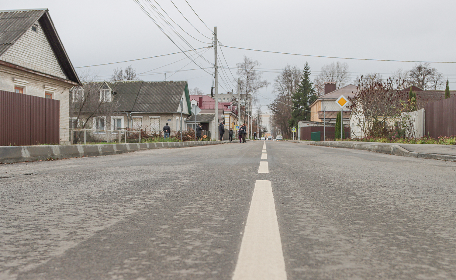 В Брянске завершается капитальный ремонт улицы Калужской