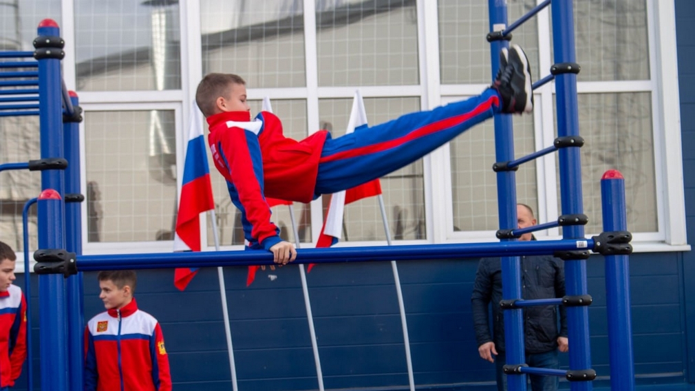 Ещё одна спортплощадка открылась в Брянске