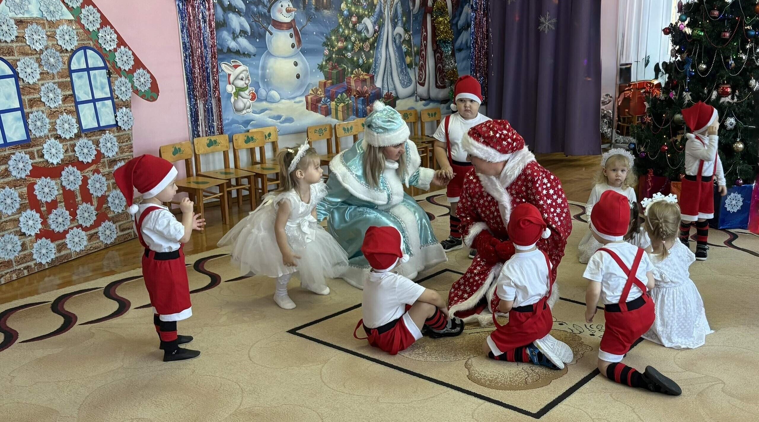 Сказочный новогодний утренник для малышей