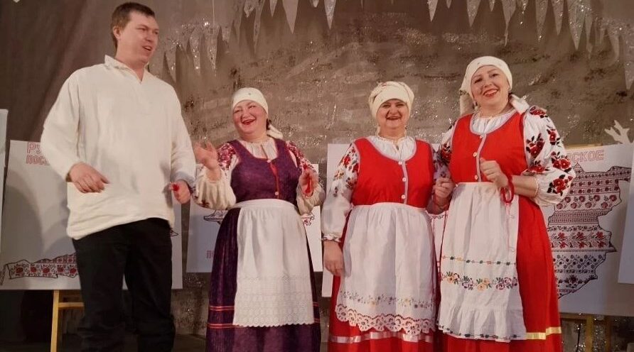 Вышитые мотивы моего края