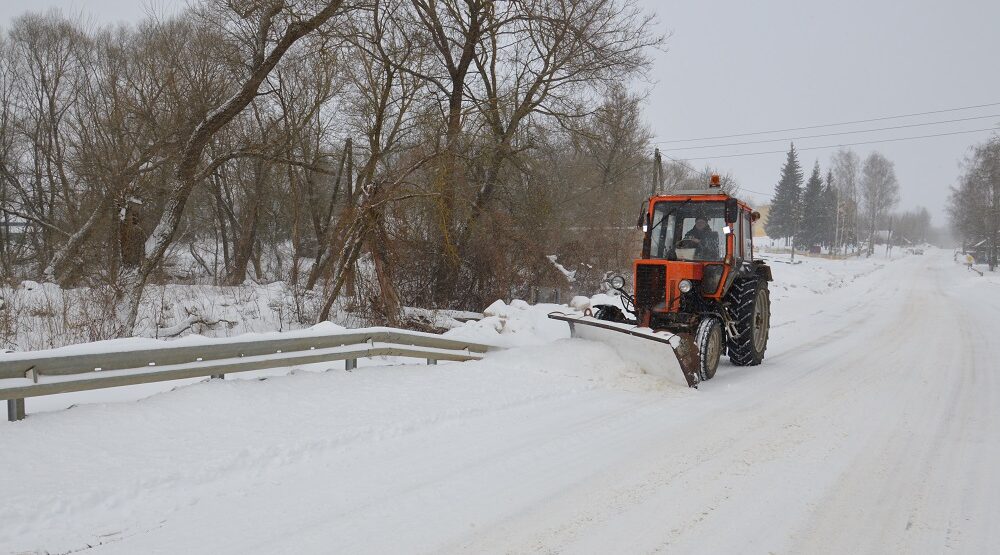 В Гордеевском районе к борьбе с новой снежной  волной   готовы