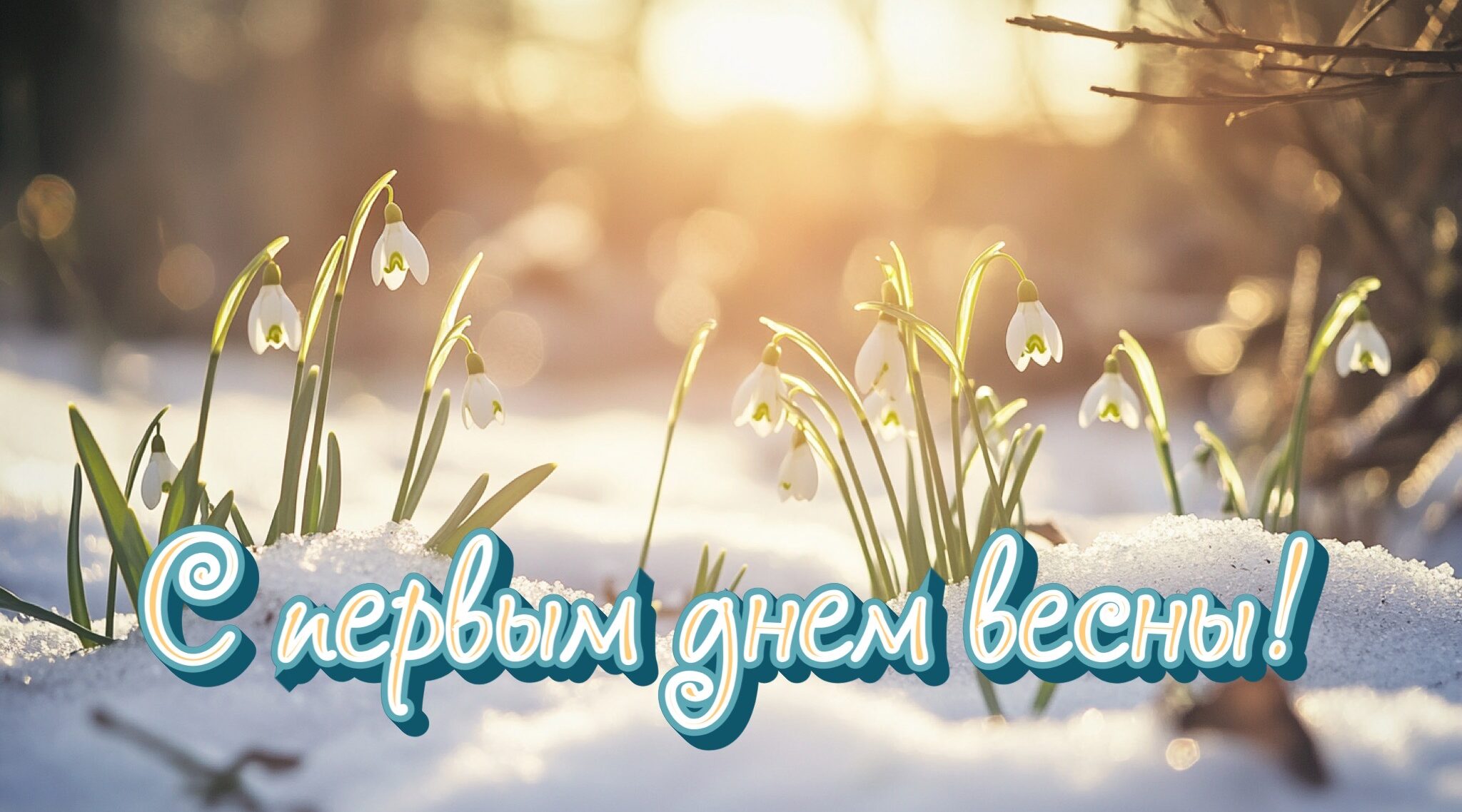 Встречаем первый день весны