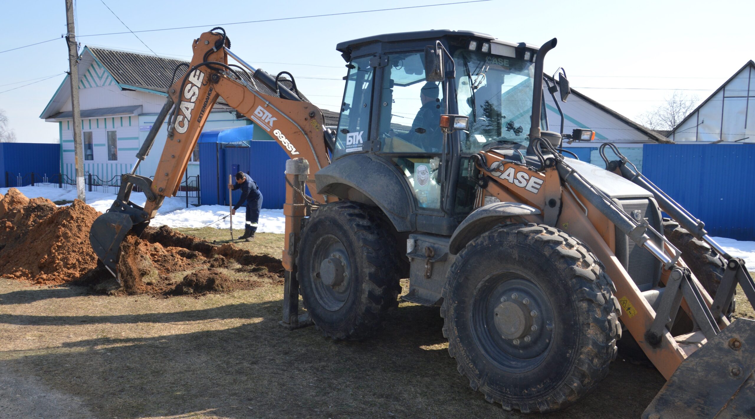 В Гордеевке продолжаются работы по замене  водопроводных сетей