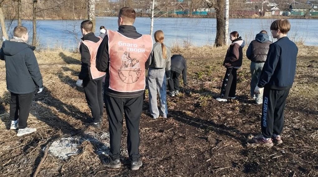 Учащиеся Гордеевской школы приняли участие во Всероссийской экологической акции «Очистим берега!»