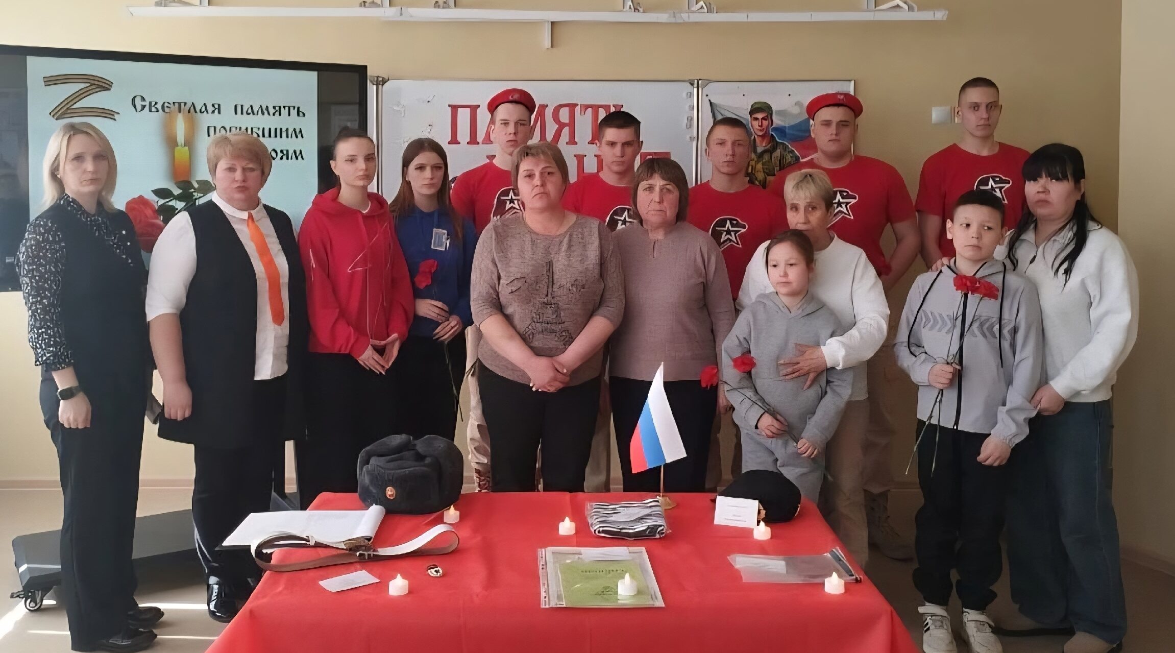 Молодое поколение хранит память о своих земляках