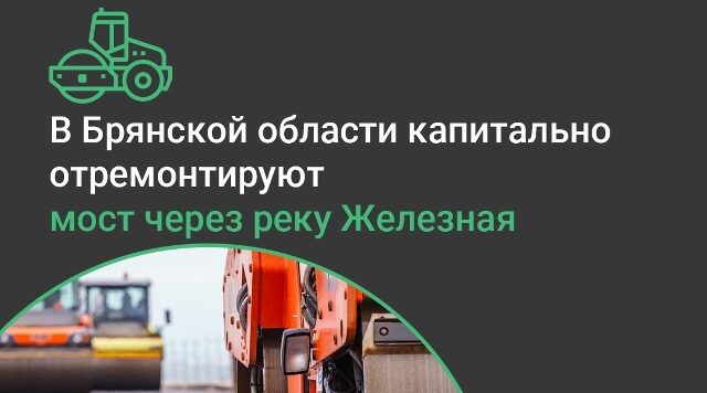 В Брянском посёлке Алтухово  планируется капитальный ремонт моста через реку  Железная