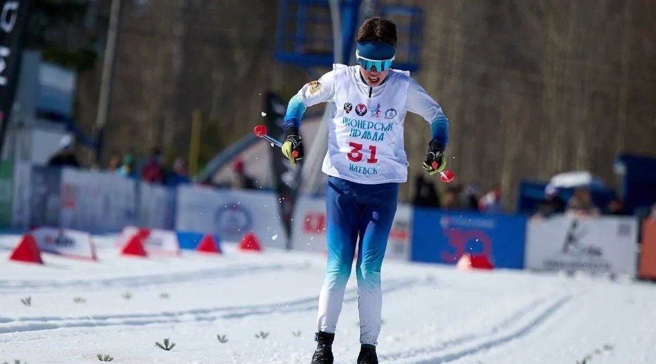 Юный брянский лыжник Сергей Шишков взял второе золото «Пионерской правды»
