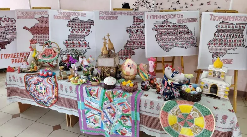 Районная выставка творческих работ » Волшебство Пасхи»