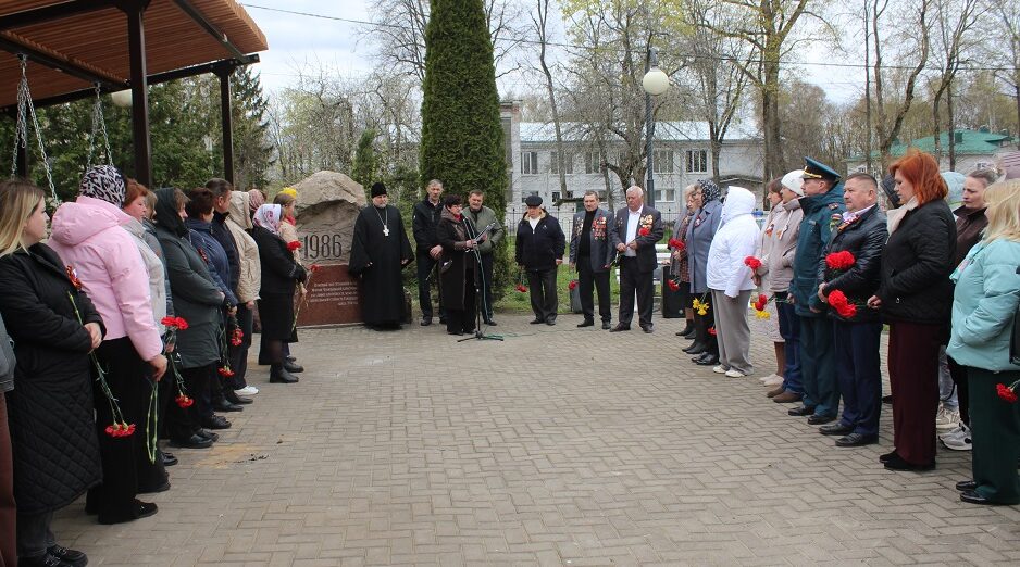 В Гордеевском районе почтили память ликвидаторов аварии на Чернобыльской АЭС
