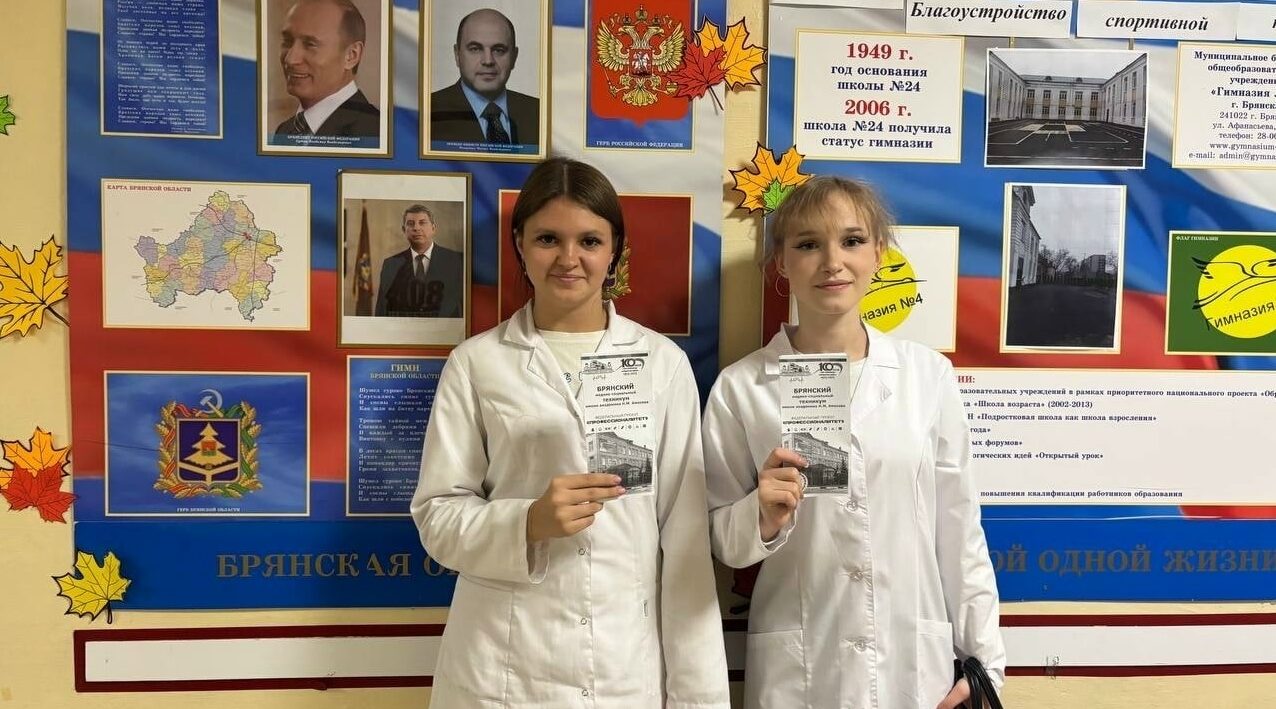 Брянские студенты рассказали школьникам о федеральном проекте «Профессионалитет»