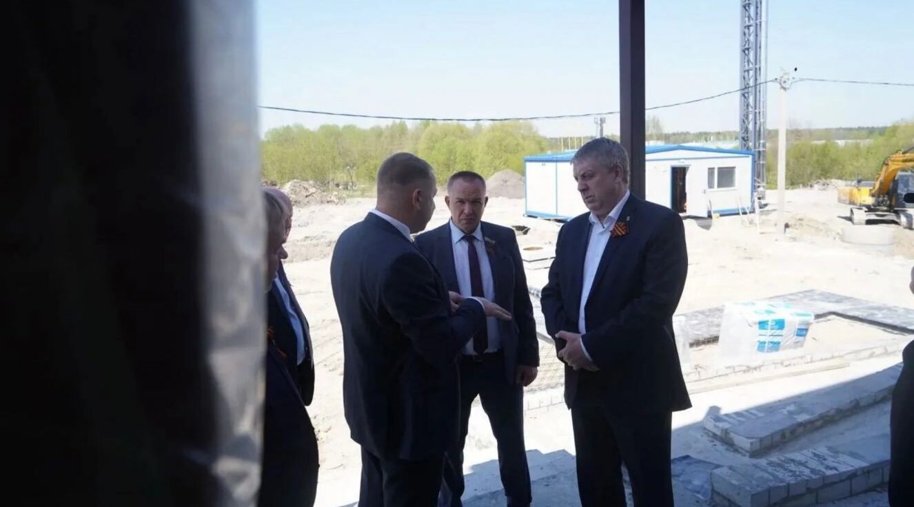 Александр Богомаз побывал с рабочей поездкой в Журиничах