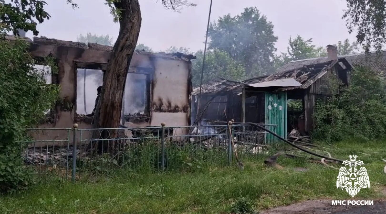 Трагедия при пожаре в д.Черный Ручей