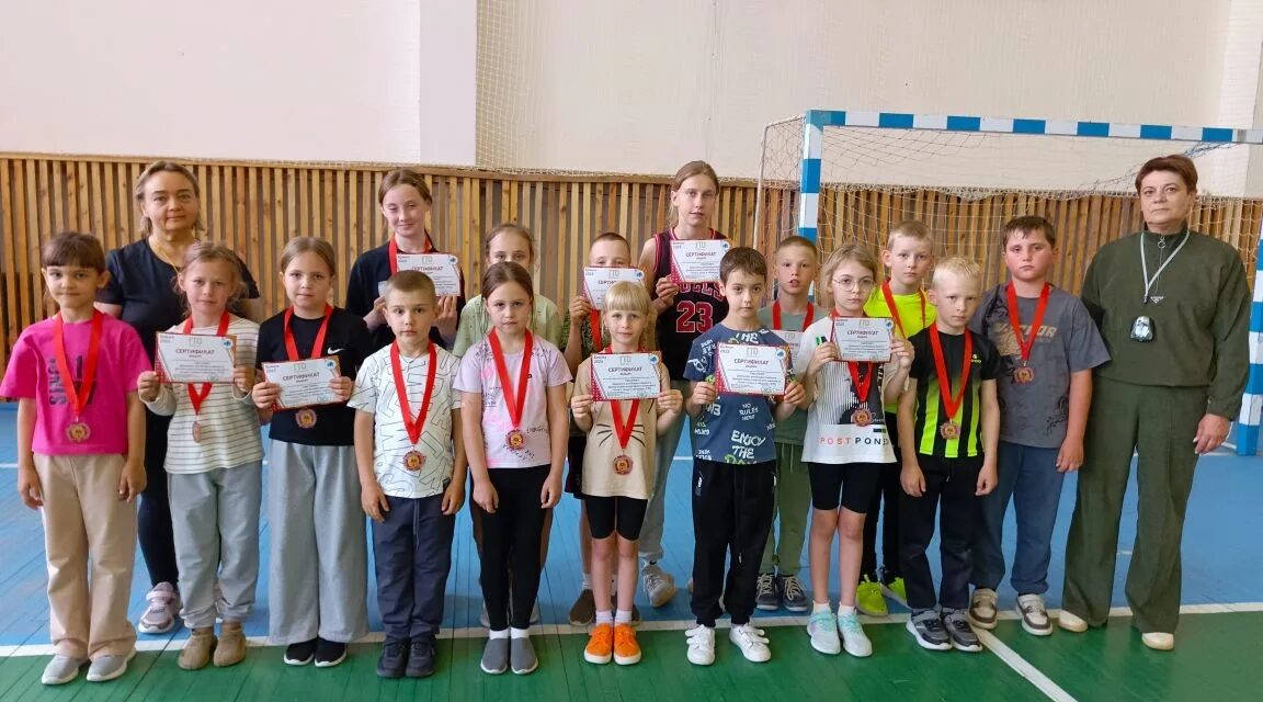 Юные гордеевцы выполнили испытания комплекса ГТО