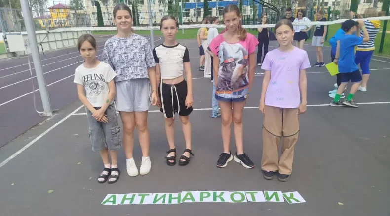 В Гордеевской школе состоялся спортивный праздник «Мечтай без наркотиков, радуйся без алкоголя!»