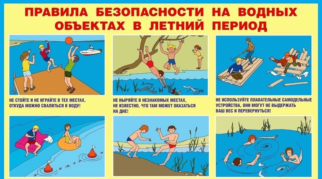 Отдых детей на воде должен быть безопасным