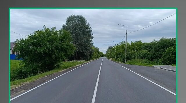 В Севском районе по нацпроекту отремонтированы участки дороги Комаричи-Севск