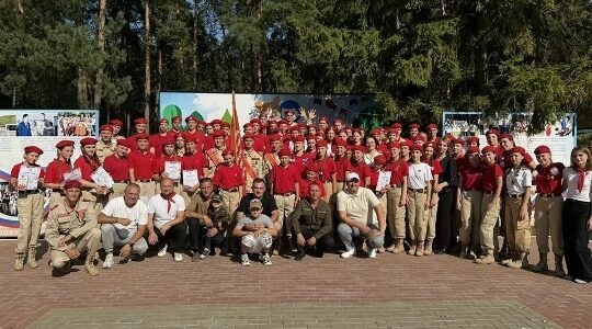 Завершилась профильная смена «Школа юного армейца»