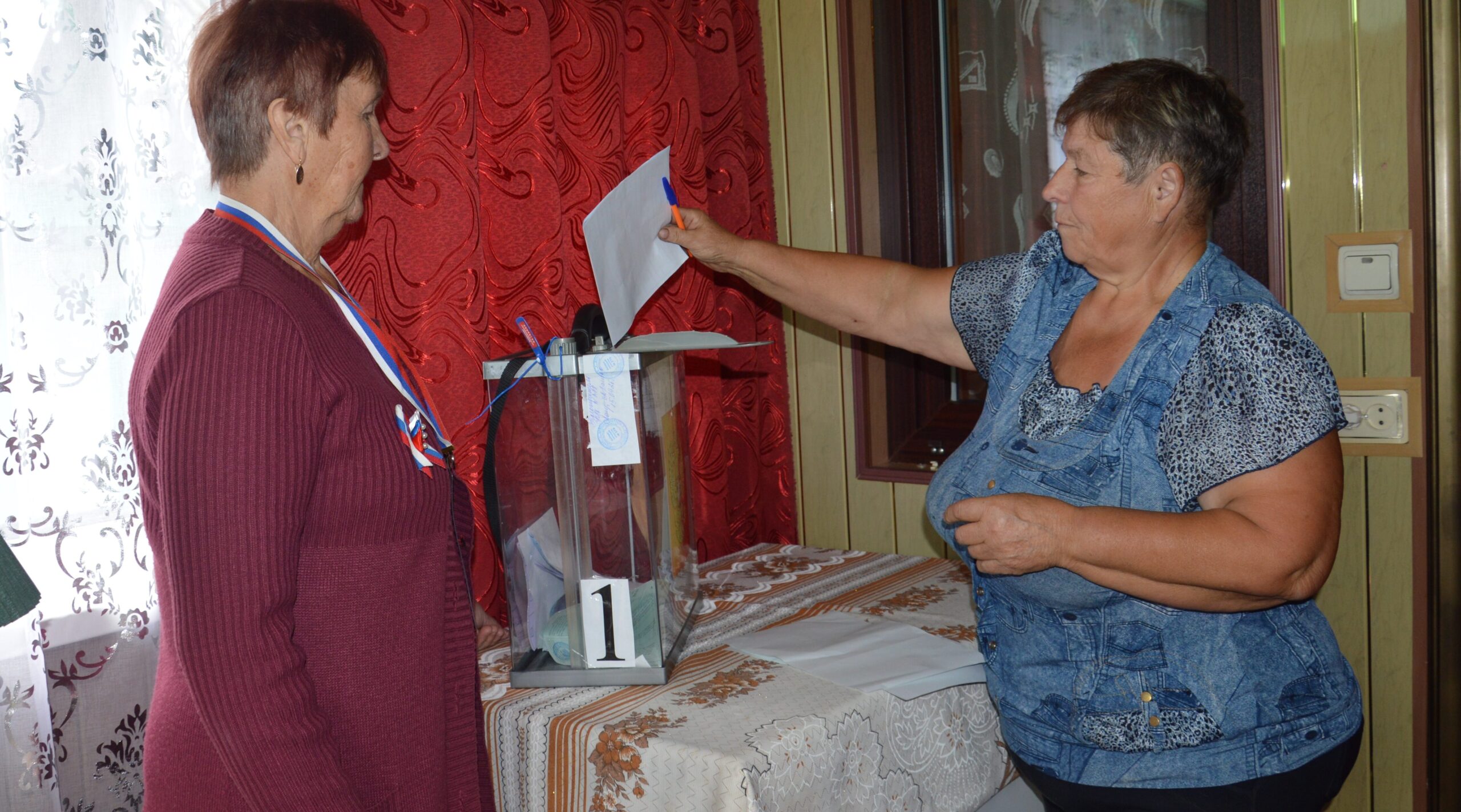 Продолжается досрочное голосование на дому