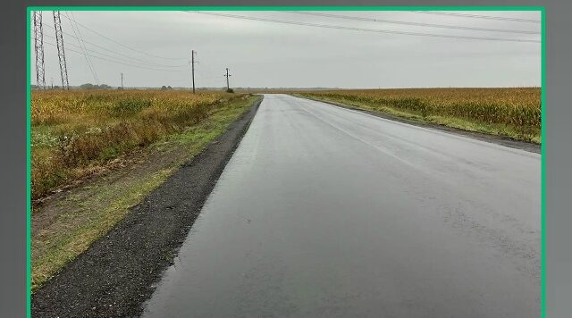 В Комаричах завершается ремонт участка автодороги «Украина» – Комаричи
