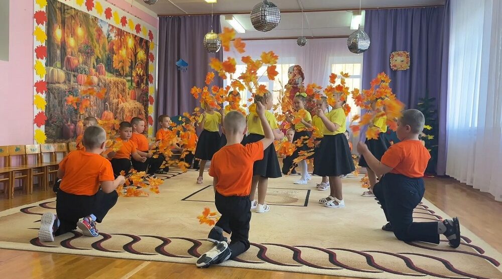 В Гордеевском  детском саду продолжаются осенние утренники