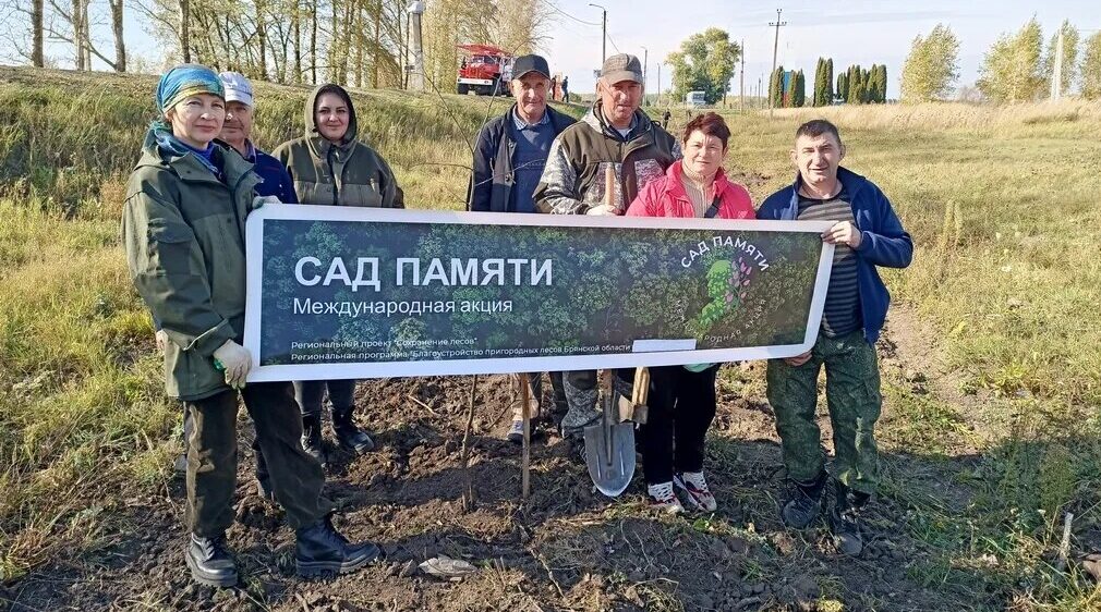 В Севске посадили 80 лип в честь 880‑летия города!